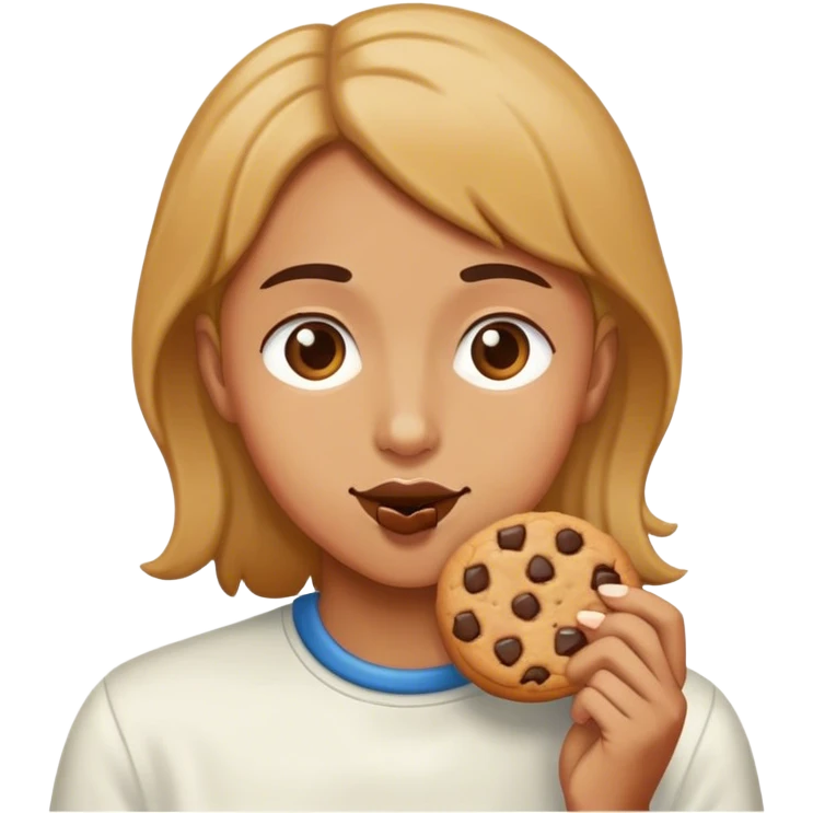 Cookie tan  emoji