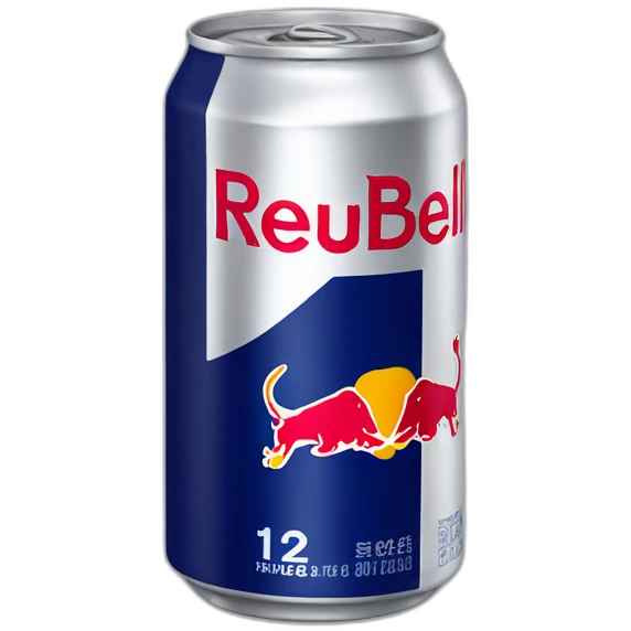 Redbull energy drink emoji