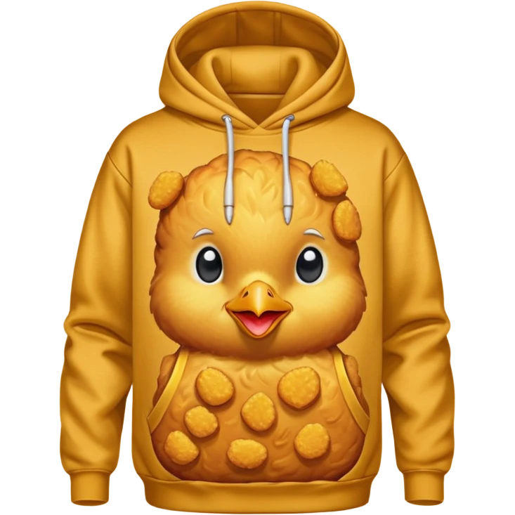 Chicken nugget hoodie  emoji