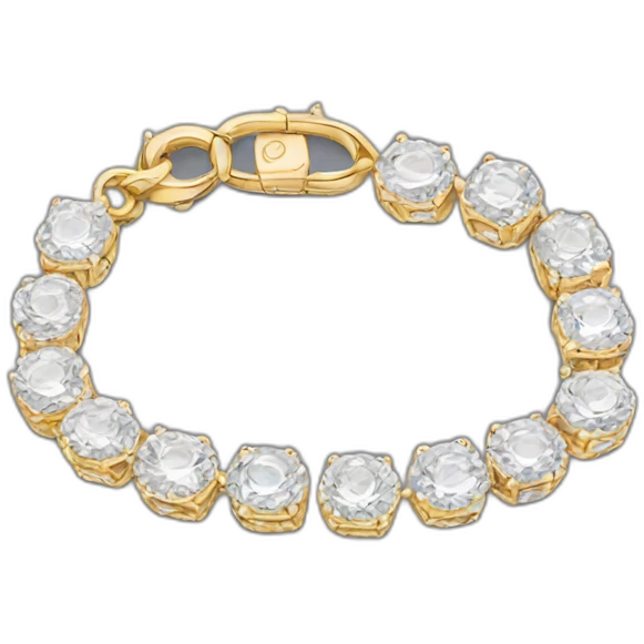 Diamond bracelet emoji