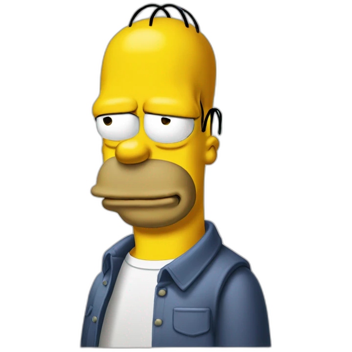 Homer simpson emoji