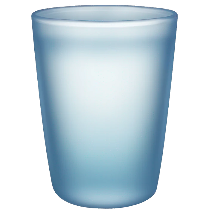 Vaso de agua  emoji