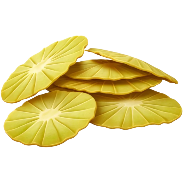 green potato chips emoji