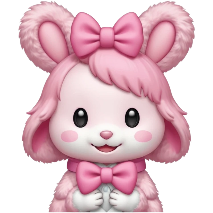 cute mymelody with sign that says great work emoji
