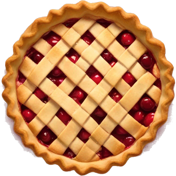 Cherry pie  emoji