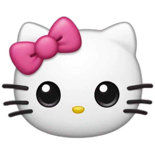 hellokitty-heart-eyes emoji