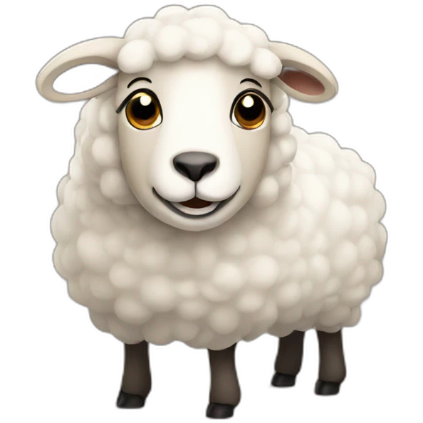Sheep emoji