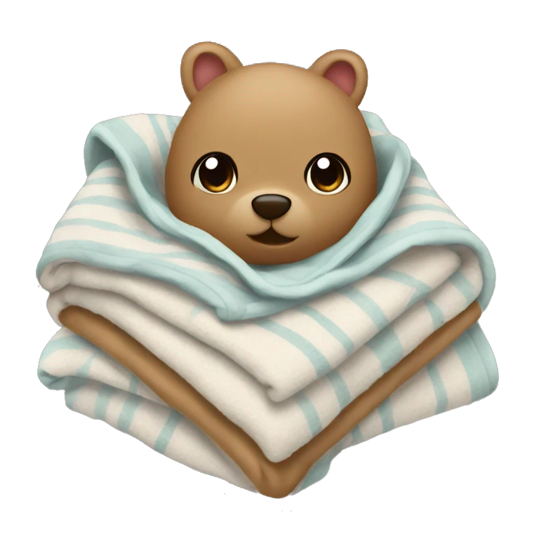 Cozy blanket  emoji