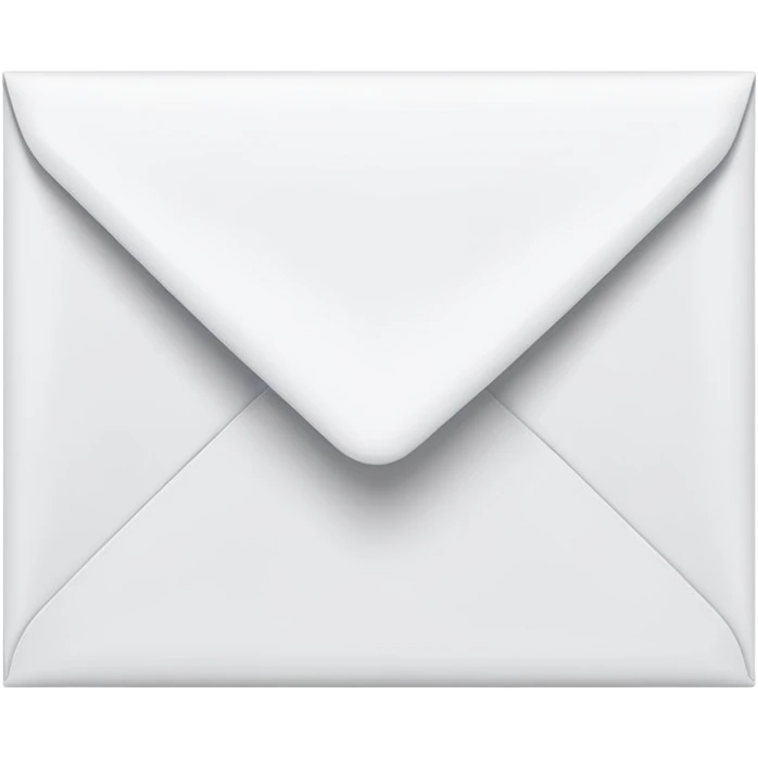 white envelope emoji