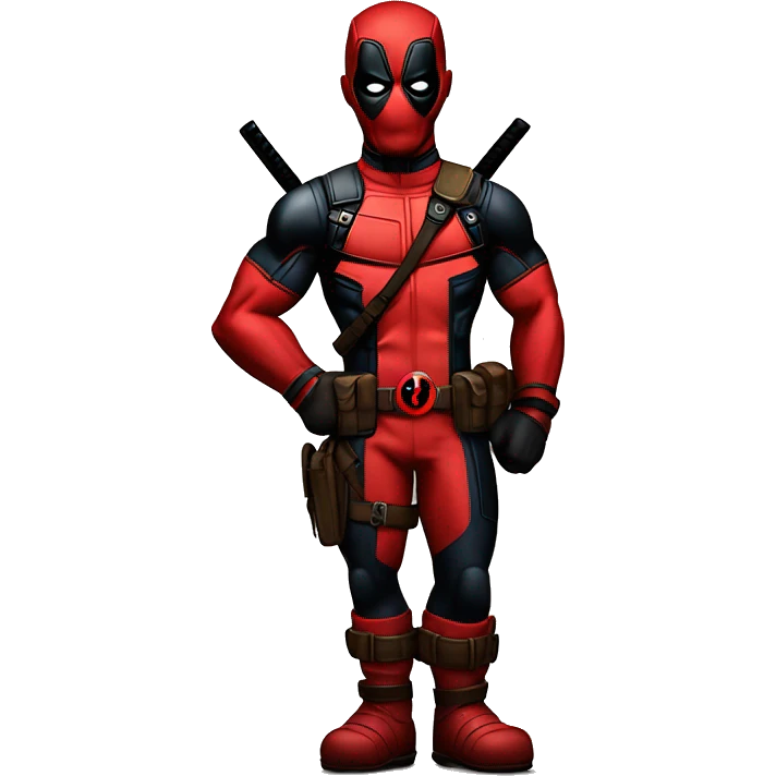 Deadpool combination Captain America emoji