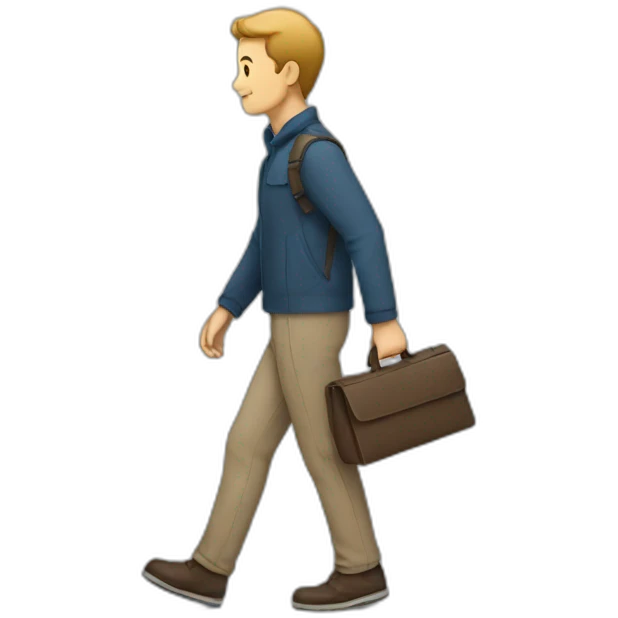 man walking emoji