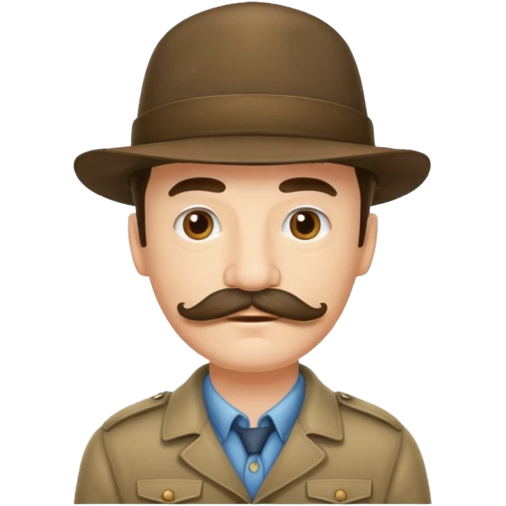 A MAN WITH MUSTACHE HEIL emoji