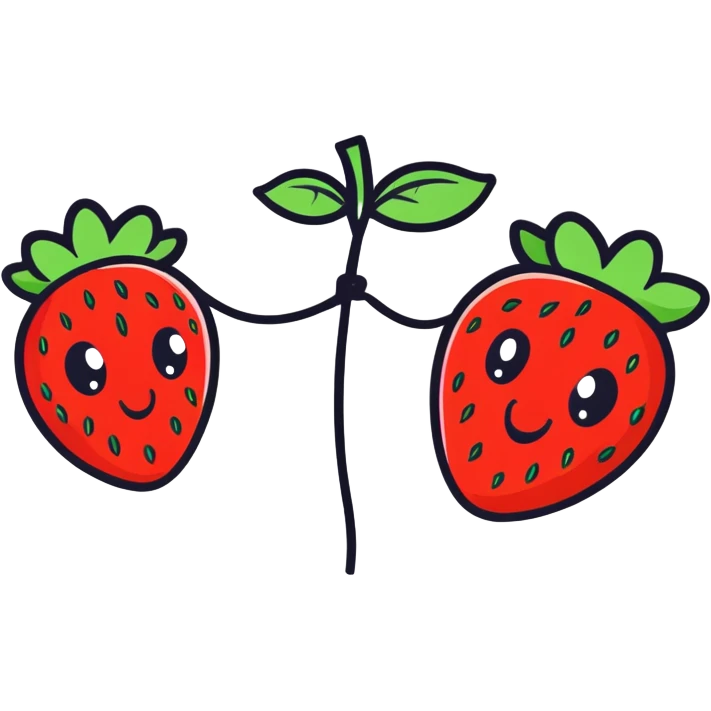 Strawberry man emoji