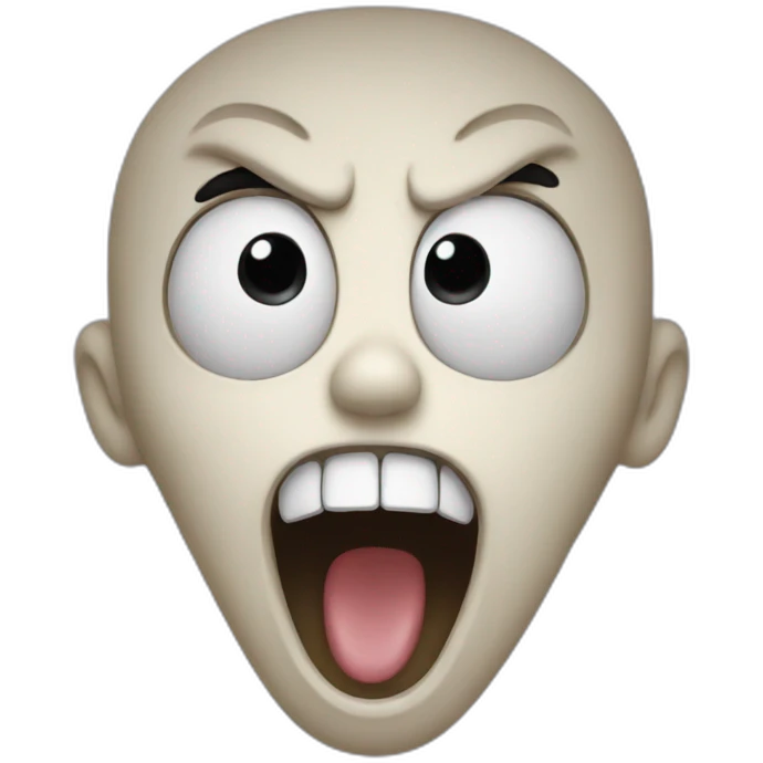 Scream emoji