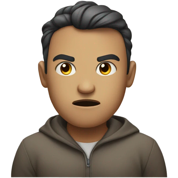 Angrily agreeing emoji