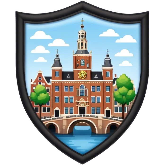 amsterdam cityshield emoji