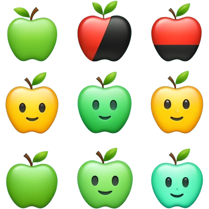 Design 10 skeuomorphic Apple-style icons for a public law attorney (urbanism, energy, environment). No legal clichés.
Style: Subtle depth, soft light, polished.
Colors: #B5F4D3 (mint), #111111 (black).
Format: Emoji-sized, SVG-like, clean, symmetric. emoji