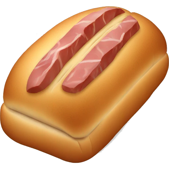 bread with meat emoji