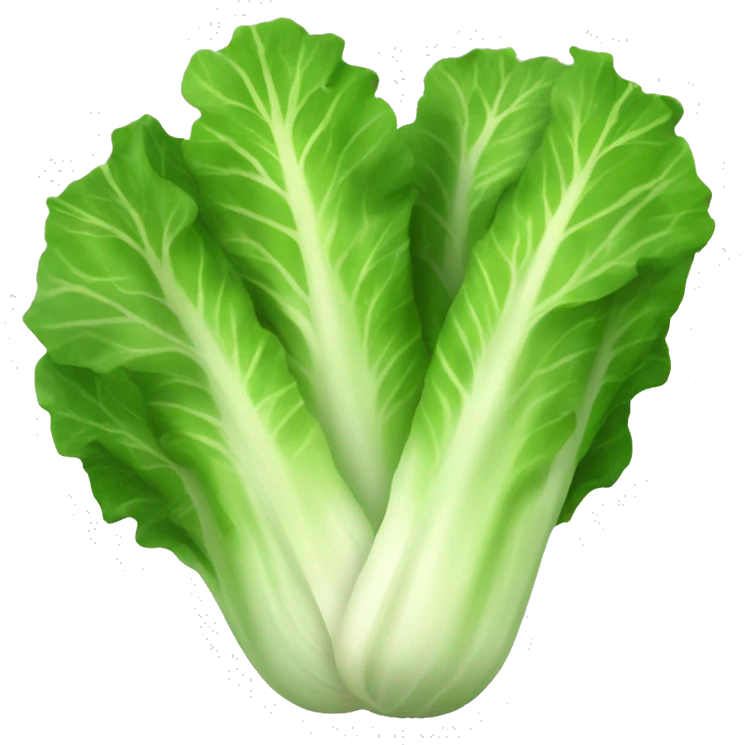 Romaine lettuce emoji