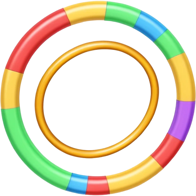 Hula hoop emoji