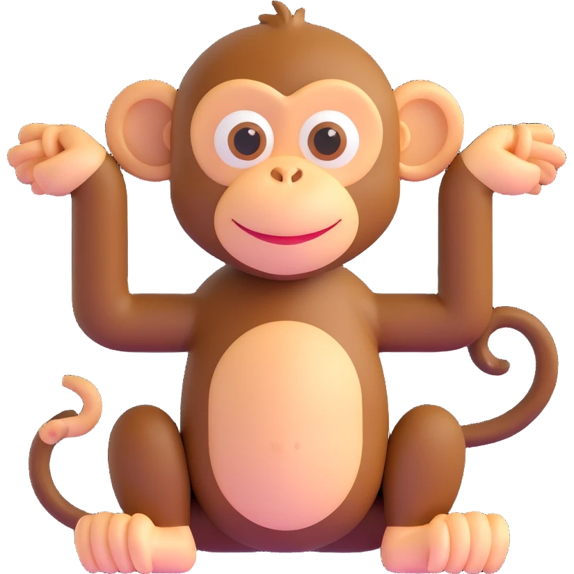 Monkey emoji