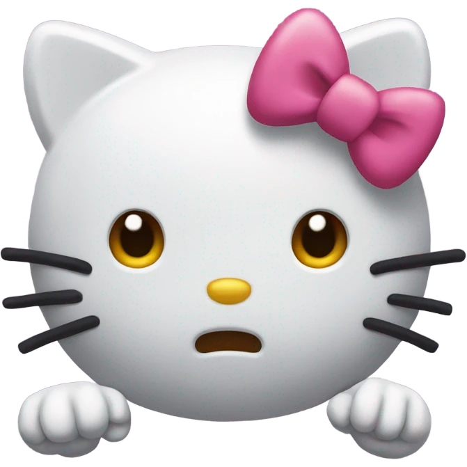 mad hello kitty  emoji