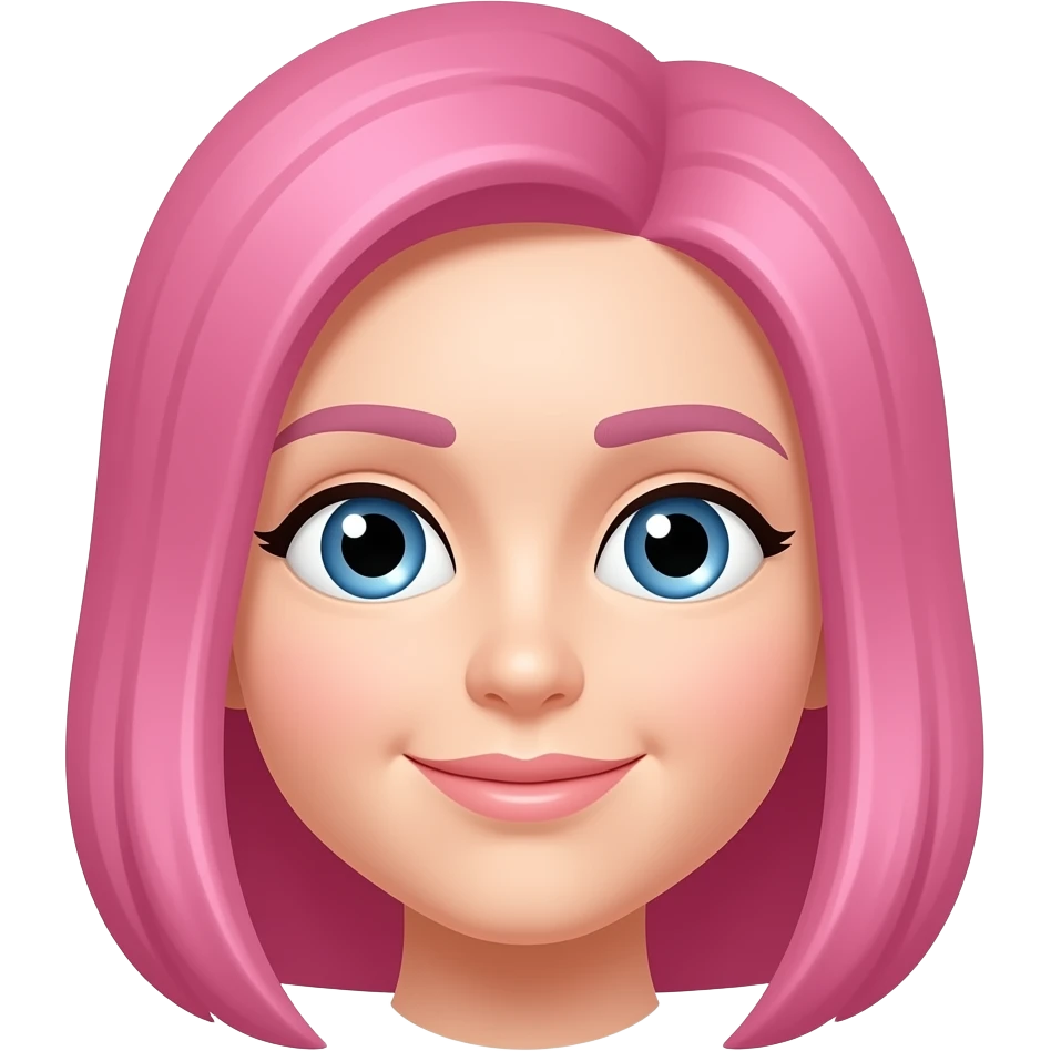 i want this emoji as pink emoji