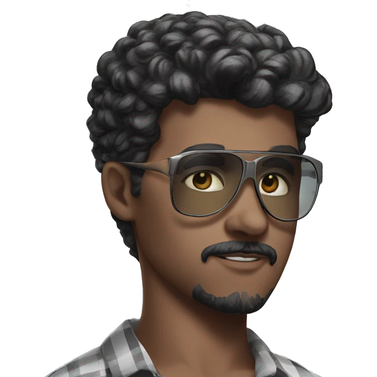 cool guy with sunglasses emoji