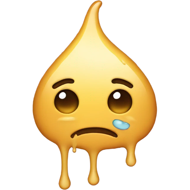 Drippy emoji