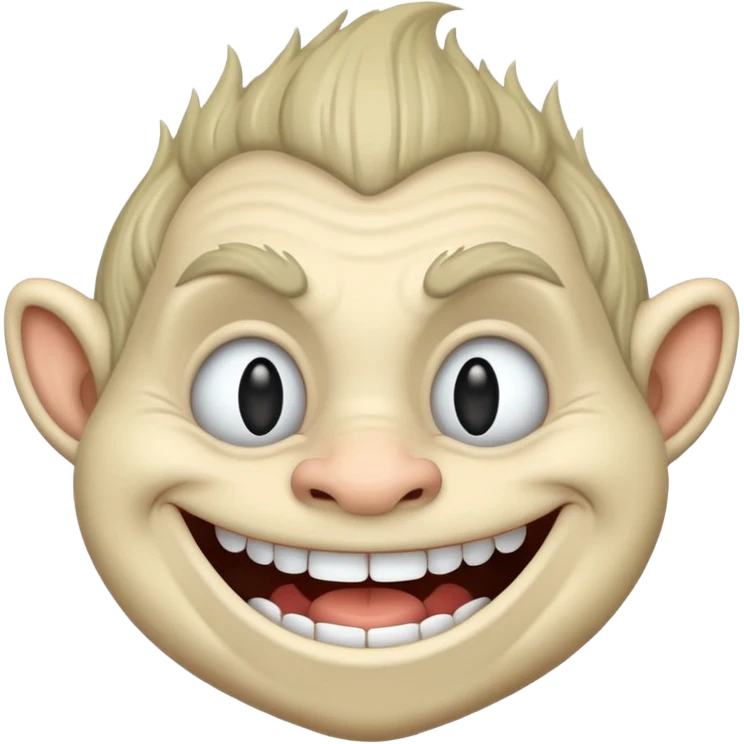 Troll face emoji