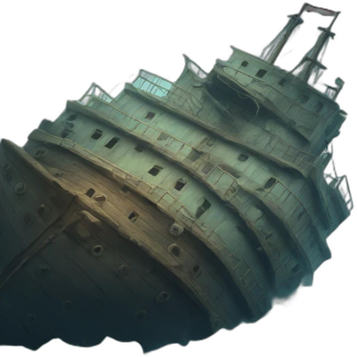 sinking ship emoji