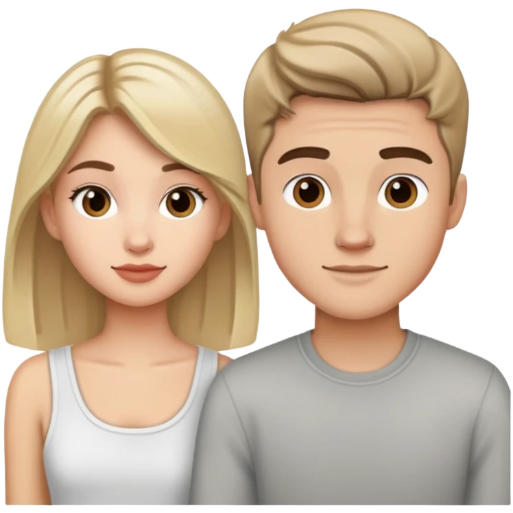 HAILEY AND JUSTIN emoji