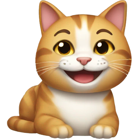 Smiling cat emoji