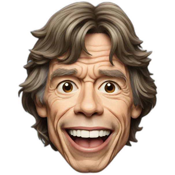 mick jagger rolling stones emoji