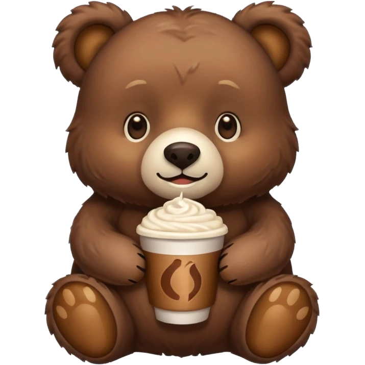 mocha bear emoji