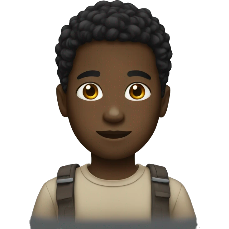 Black boy emoji