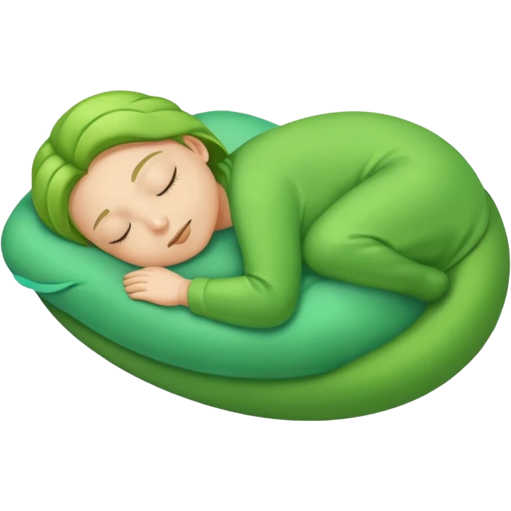 Make this emoji green 💤 emoji