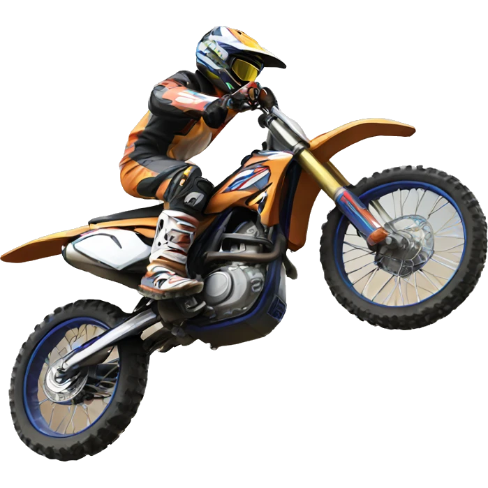 Motocross emoji