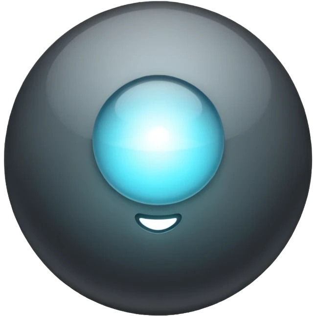 Ein grau leuchtendes A emoji