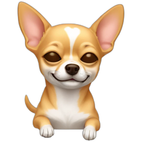 sleeping chihuahua emoji