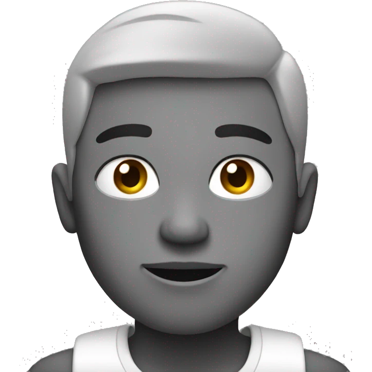 Black and white emoji emoji