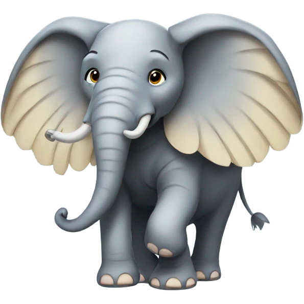 Elephant with wings  emoji