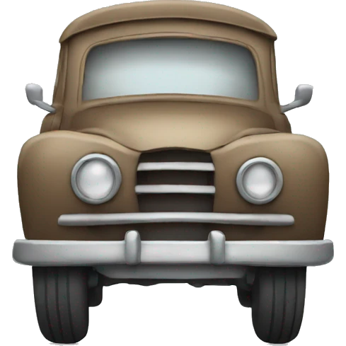  automobile sad emotion emoji