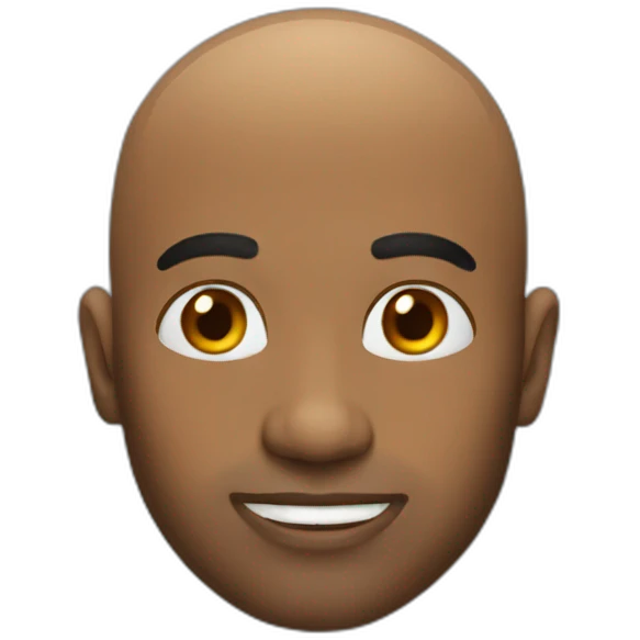 bald-black-man emoji