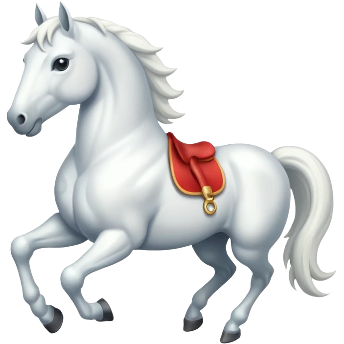 White horse emojis emoji