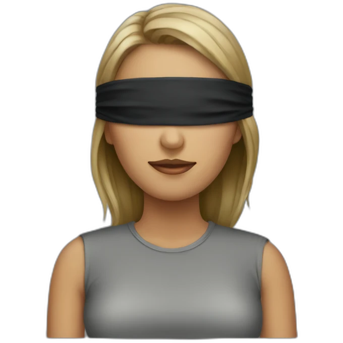 blindfolded woman emoji