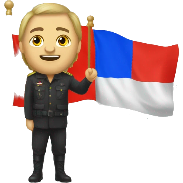 Флаг Перу и России emoji
