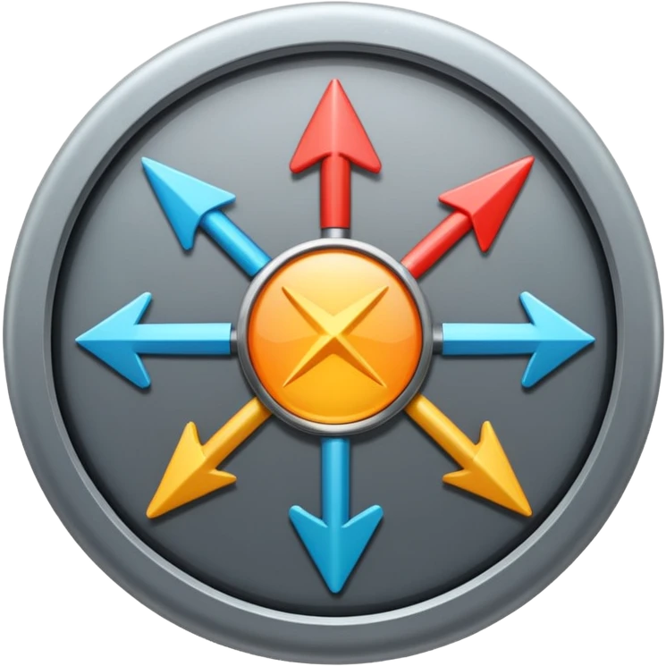 mac os icon rotation retro, gray 80s, arrows emoji
