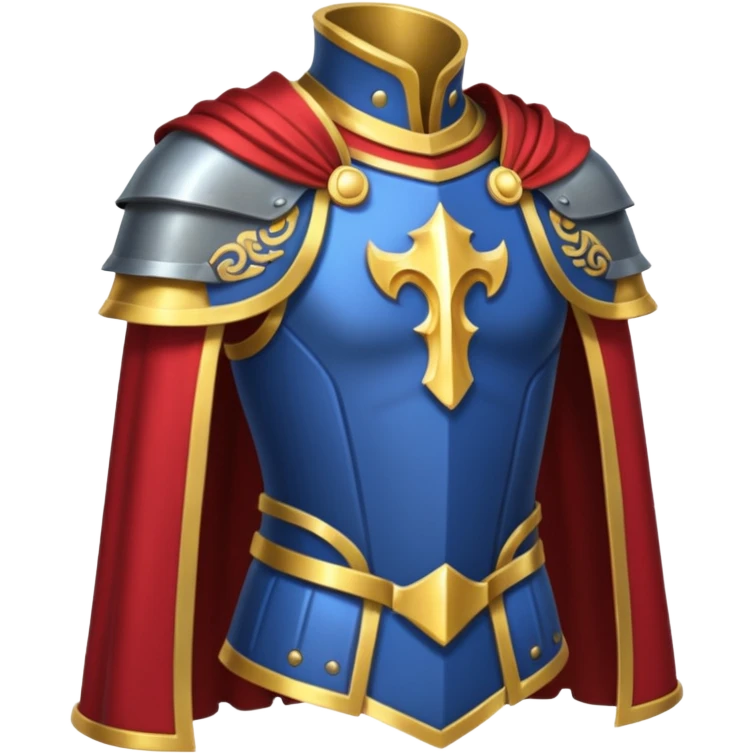  Cape armor Emoji fantasy pixel art style emoji