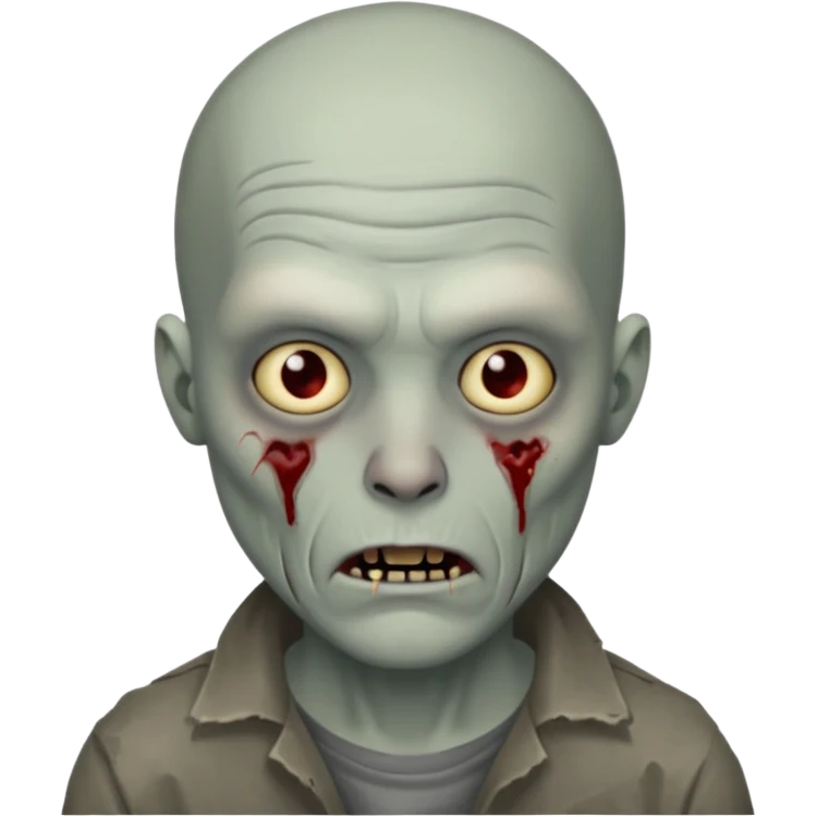 bald zombie emoji